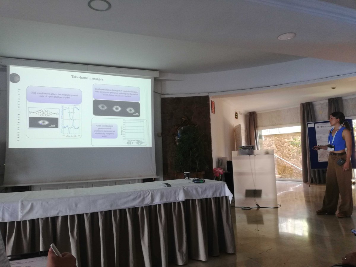 What a pleasure to be one year more participating in the On-Surface Synthesis International Workshop, this time showing the latest results of my postdoctoral research in <a href="/davidecijalab/">davidecijalab</a>