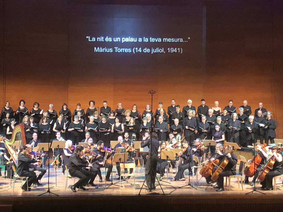 Antoni Gelonch (@antoni_gelonch) on Twitter photo Magnífic concert x celebrar el 50è aniversari d la <a href="/CoralShalomCat/">Coral Shalom</a> a <a href="/AuditoriEG/">Auditori Municipal Enric Granados de Lleida</a> aquest vespre. Programa amb 5 cançons jueves d’amor d’Eric Whitacre; Poesies de Pinent, musicades x <a href="/BernatGiribet/">Bernat Giribet</a>; i els Chichester Psalms d Leonard Bernstein. Moltes felicitats a tots ! Magnífic concert x celebrar el 50è aniversari d la <a href="/CoralShalomCat/">Coral Shalom</a> a <a href="/AuditoriEG/">Auditori Municipal Enric Granados de Lleida</a> aquest vespre. Programa amb 5 cançons jueves d’amor d’Eric Whitacre; Poesies de Pinent, musicades x <a href="/BernatGiribet/">Bernat Giribet</a>; i els Chichester Psalms d Leonard Bernstein. Moltes felicitats a tots !