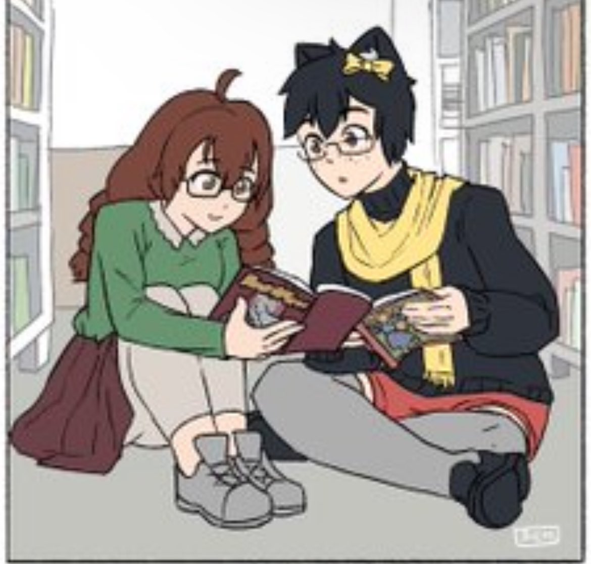 Is she reading Dog Nigga