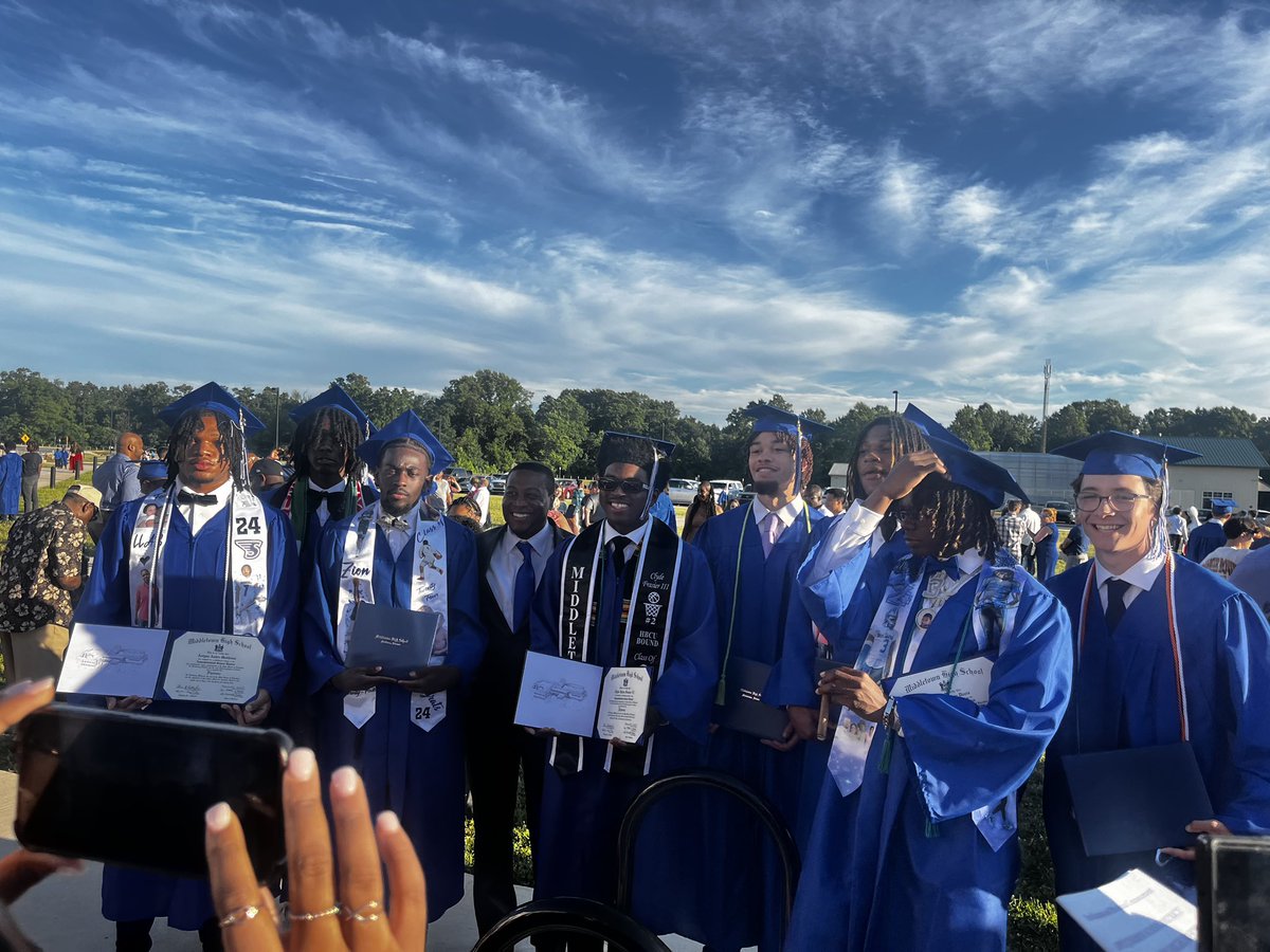 Class of 2024! Thank you for all your hard work. Congratulations on finishing your high school career. ALWAYS WE over me!