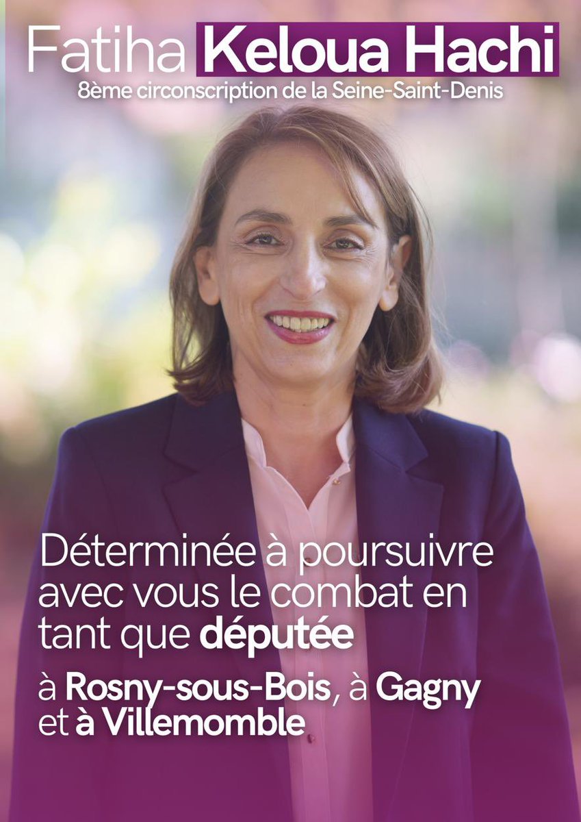 Je prends acte ce soir de la décision du Président de la République de dissoudre l’Assemblée Nationale. 

Déterminée à poursuivre mes combats, je serai candidate à l’élection législative du 30 juin prochain.