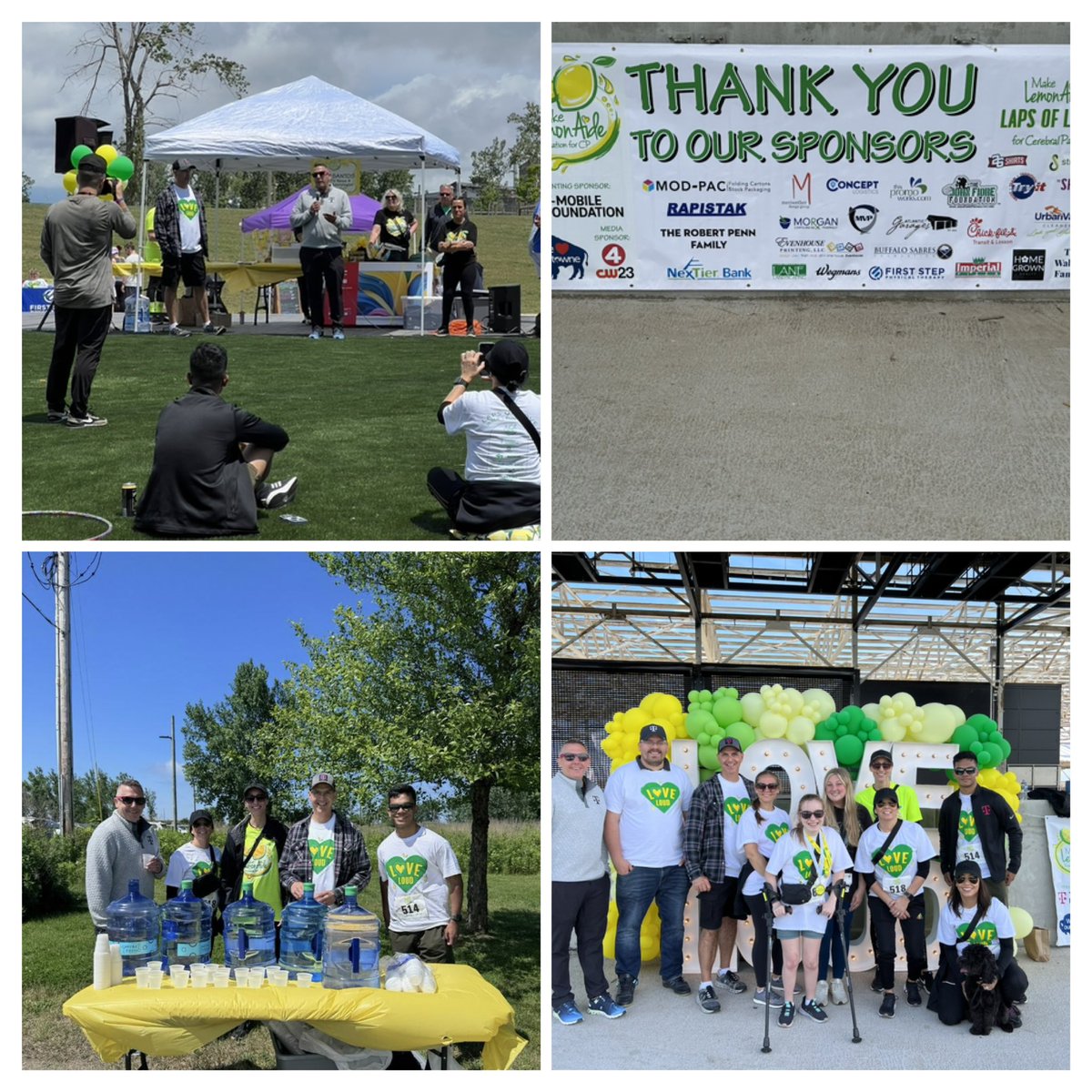 Tim Klima (@timklima4) on Twitter photo Had a great time at <a href="/LemonAideForCP/">MLAF Cerebral Palsy</a> Walk/Run event today. Shout out to <a href="/kosmoski/">Ed Kosmoski</a> <a href="/k_benevi/">Kerrie Benevides</a> <a href="/Rossburke94/">Ross burke</a> and Buffalo <a href="/TMobile/">T-Mobile</a> Team for supporting a great cause! Kudos to <a href="/thayesnet/">Terry Hayes</a> <a href="/MichaelZukowsky/">Michael Zukowsky</a> <a href="/jcenny/">`JFB? Jennie.</a> for your assistance with the donation from the
#tmobilefoundation
#CP Had a great time at <a href="/LemonAideForCP/">MLAF Cerebral Palsy</a> Walk/Run event today. Shout out to <a href="/kosmoski/">Ed Kosmoski</a> <a href="/k_benevi/">Kerrie Benevides</a> <a href="/Rossburke94/">Ross burke</a> and Buffalo <a href="/TMobile/">T-Mobile</a> Team for supporting a great cause! Kudos to <a href="/thayesnet/">Terry Hayes</a> <a href="/MichaelZukowsky/">Michael Zukowsky</a> <a href="/jcenny/">`JFB? Jennie.</a> for your assistance with the donation from the
#tmobilefoundation
#CP