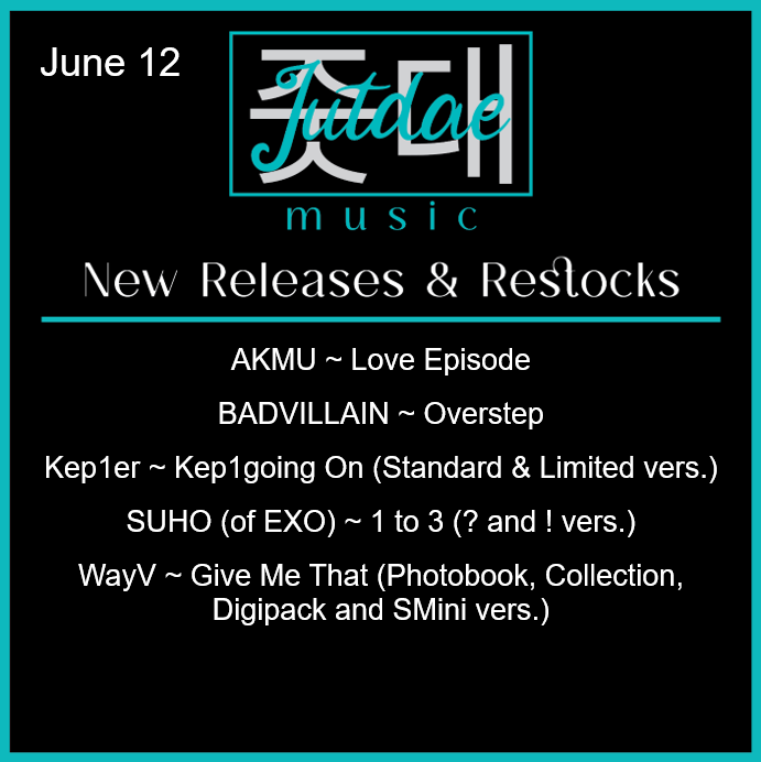 JutdaeMusic's tweet photo. ✨Wednesday Restock✨

Check out the new releases that have arrived! Now available at the store and on our website for pick-up and shipping

https://t.co/7gYdX8Ko9G

#Jutdae #Jutdaemusic #kpopclt #kpopcharlotte #charlottekpop #cltkpop #nckpop #kpopnc #kpopstore #kpop #kpopalbum https://t.co/jcHo5NDd6Y