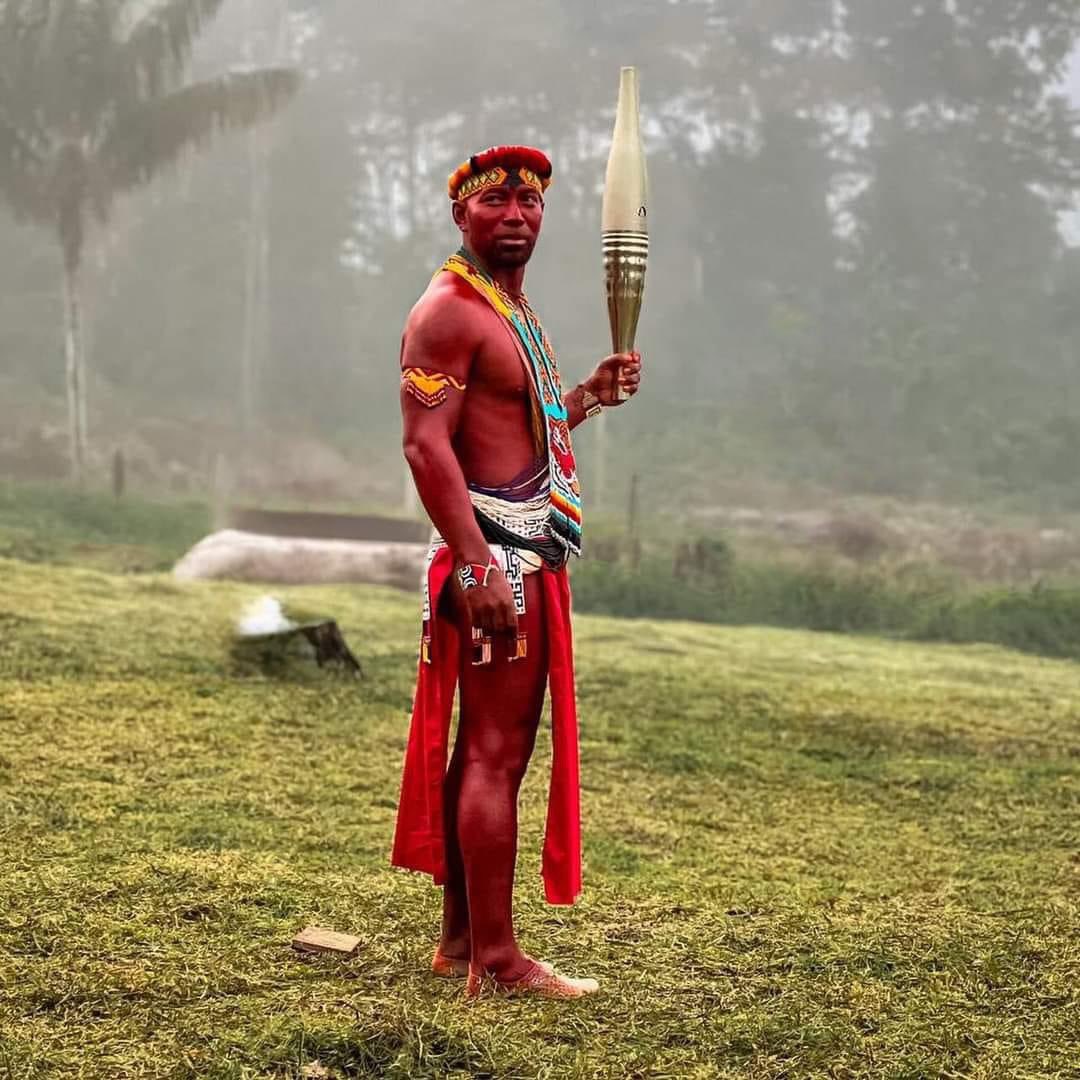 realtopstrika's tweet photo. La flamme olympique à Camopi, Guyane 🇬🇫❤️‍🔥 https://t.co/CvfJmtimcE