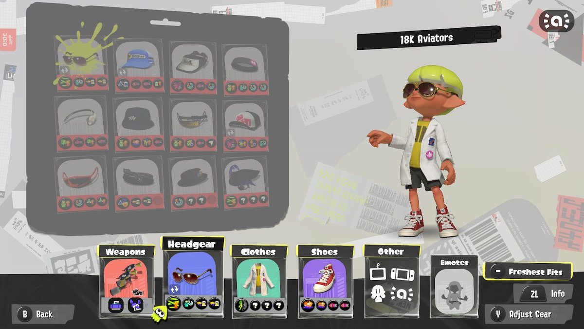 Not__SARU's tweet photo. about 4h of farming for that coat even with cheese strats and big run x3 800 bronze is yikes #Splatoon3 #NintendoSwitch https://t.co/rkJpF5fpzF