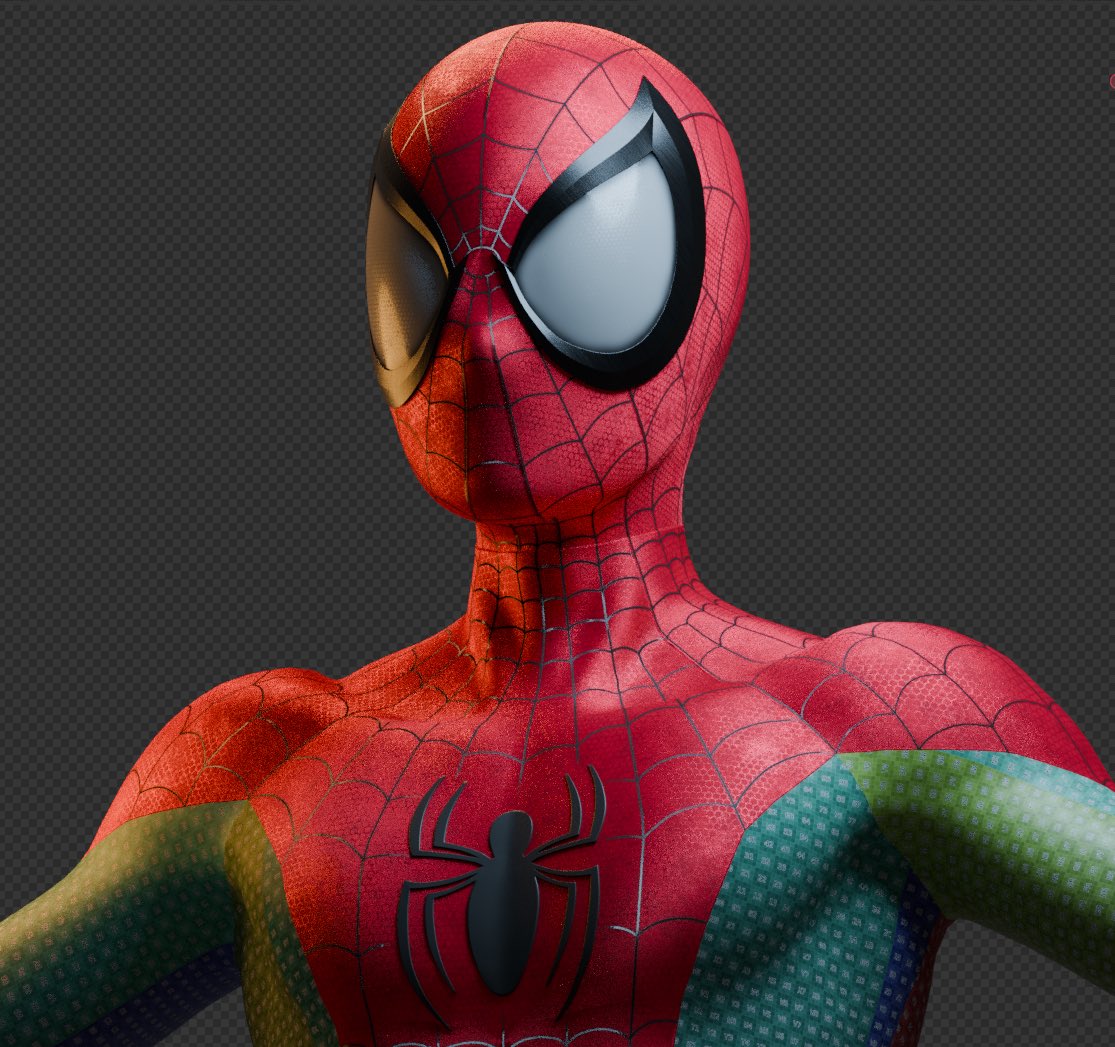 Dayummmmm? Last one for today 

#SpiderMan2PS5 #SpiderManPC #3DModel
#3dmodeling #Cosplay