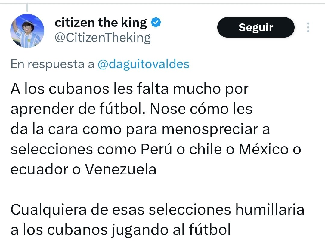 Daguito Valdés tweet media