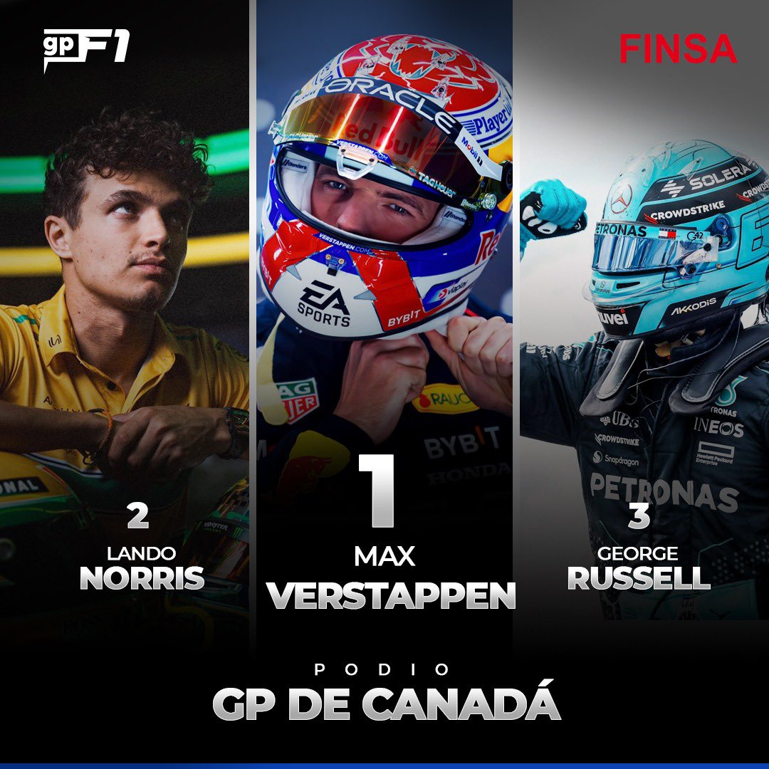 Max se impone ante las adversidades, mientras los McLaren y los Mercedes libraron una tremenda batalla.

Doble DNF para los Ferraris y la maldición de Miami sigue afectando a Checo, quien no logró sumar puntos para Red Bull.

#gepianof1