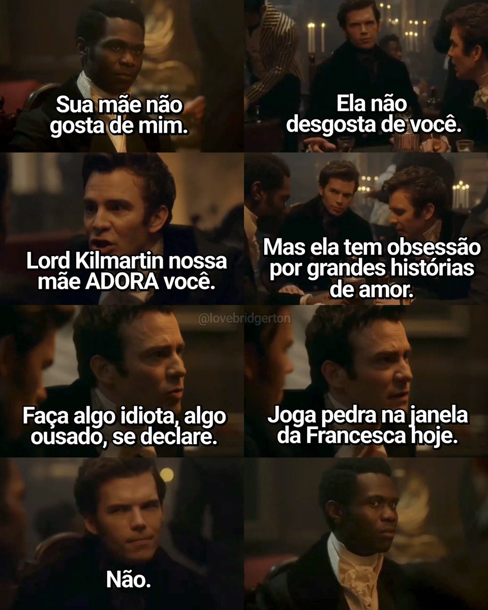 lovebridgerton's tweet photo. NOVA CENA DO BENEDICT ACONSELHANDO O JOHN TO PASSANDO MAL https://t.co/1sfDziucFk