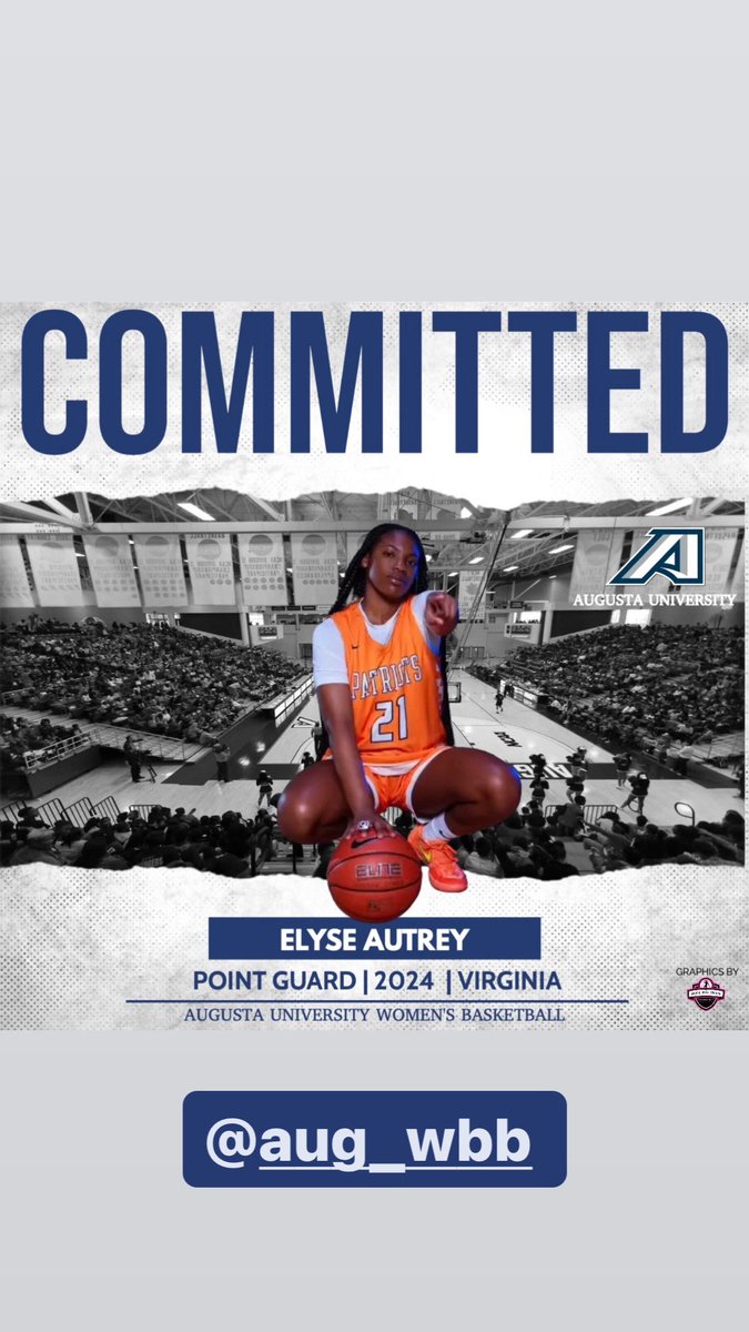 Elyse Autrey (@elyse_thebeast) on Twitter photo So excited to continue my academic and athletic journey at Augusta University. Thank you to my coaches and teachers that supported me over the years. Special thanks to my parents,family,and my trainer <a href="/mar5hallhoops/">Dennis Marshall</a> & @CoachAntBrown2 . I couldn’t have done it without all of you! So excited to continue my academic and athletic journey at Augusta University. Thank you to my coaches and teachers that supported me over the years. Special thanks to my parents,family,and my trainer <a href="/mar5hallhoops/">Dennis Marshall</a> & @CoachAntBrown2 . I couldn’t have done it without all of you!