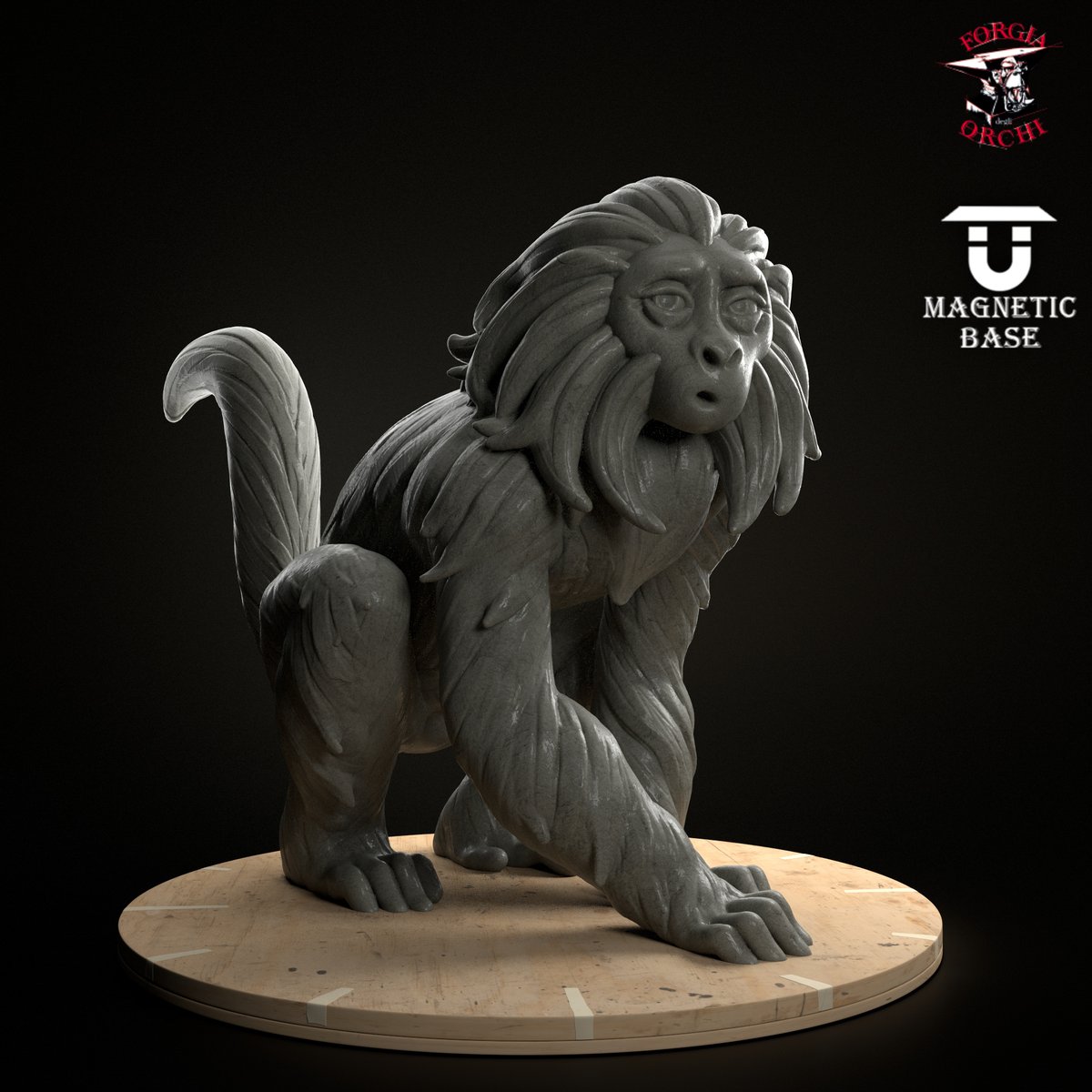 ForgiaOrchi's tweet photo. Monkey
3D model by Bryan Nafarrate (https://t.co/5JkLuwRL0s)
Buy it on our site https://t.co/9pF1KnMEb0 #3dPrinting #3dModeling #miniature #rpg #tabletopminiatures #tabletopgames #roleplayinggame #roleplaygame #dungeonsanddragons #dndminiatures #resinprintint https://t.co/PoxlBQoHJR