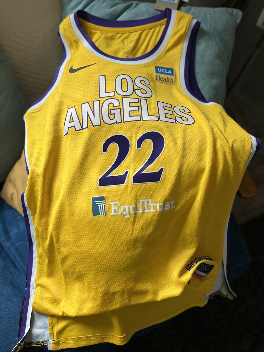 TheWhoopClub's tweet image. My @LASparks @cameronbrink22 jersey FINALLY came in! Just going to get it cropped ✂️ and it will be good to go! 
#wnba #wnbatwitter