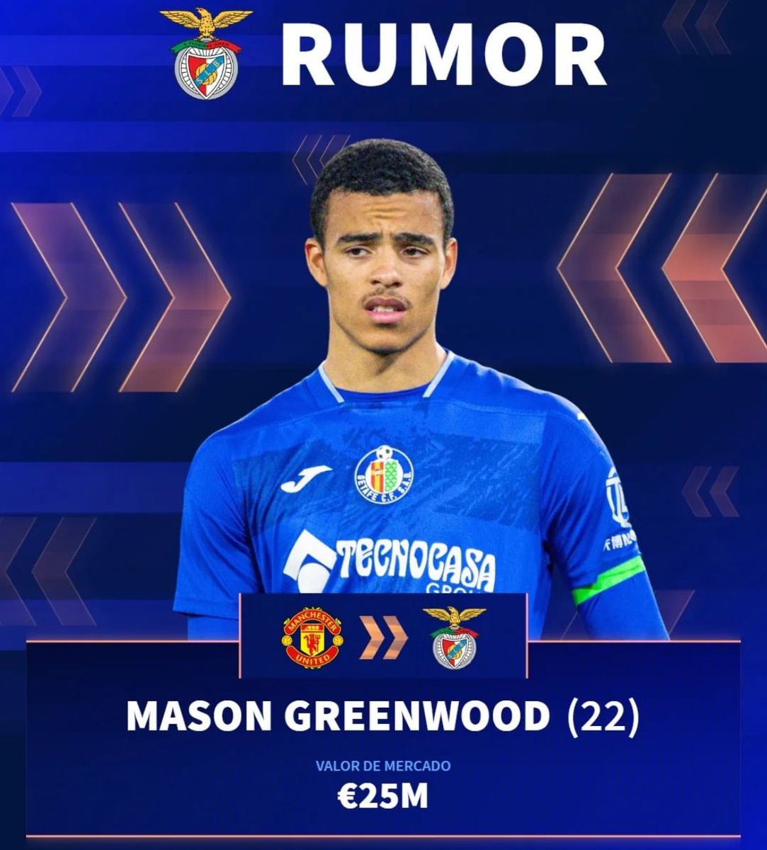 mathieu_analyse's tweet photo. 📊 RUMEUR : Mason Greenwood vers le club de Benfica 🇵🇹

Pour ou contre ?👇 https://t.co/Ou4Tl9ASSM
