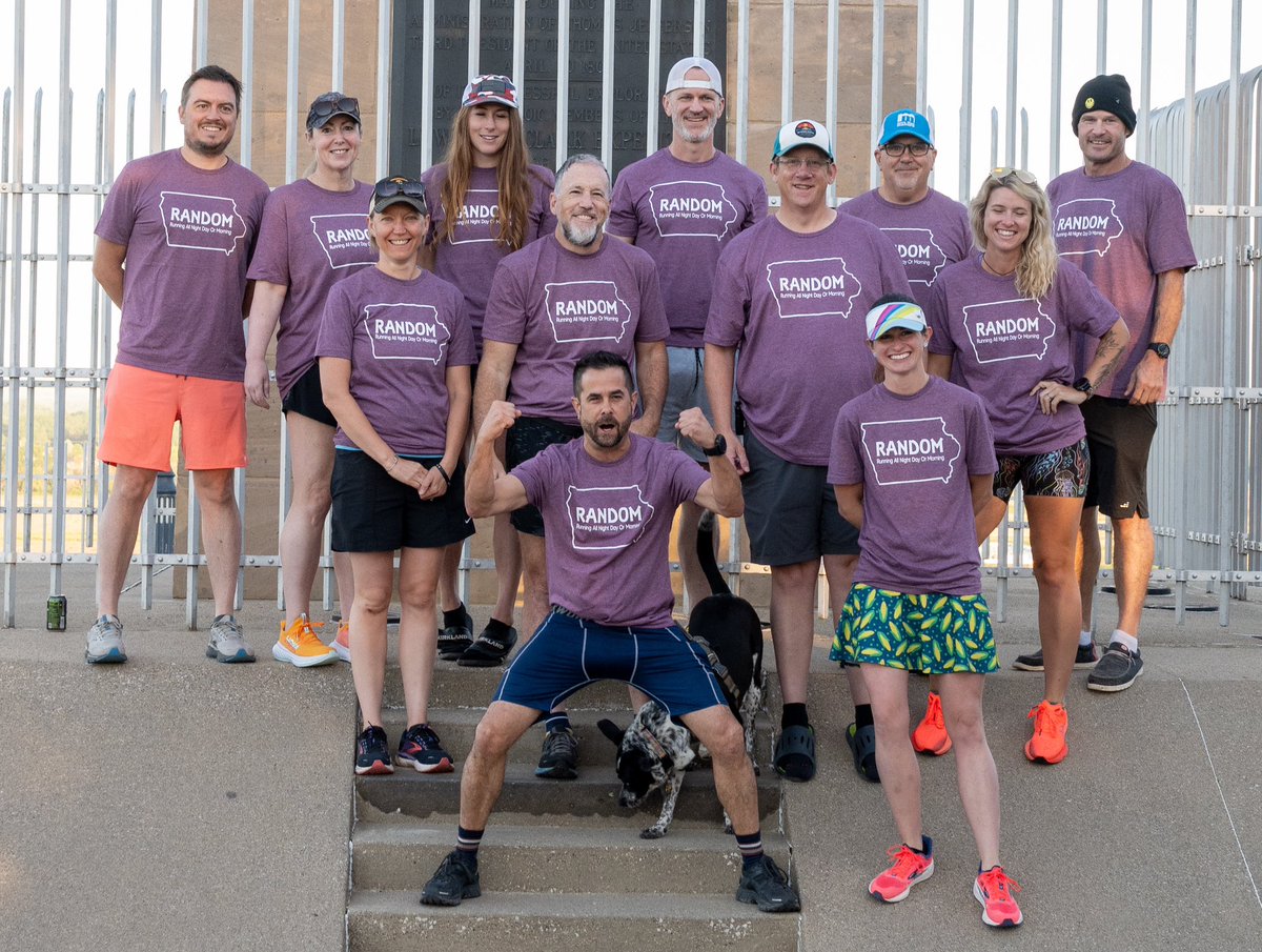 salguodmai's tweet image. #TeamRandom managed to finish #RelayIowa even though 11/12 teammates got a nasty stomach bug sending one home and another to the hospital. Everyone stepped up and helped finish the weekend.