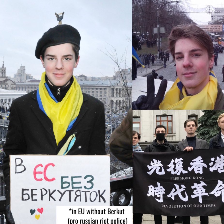 eurovanya's tweet photo. Today while europeans had privilege to vote in EU elections, is exactly two yers since Roman Ratushnyi was killed by russia. 

Roman was 24, he was fighting for european values on revolution of dignity in 2014, and in war. One of the best, bravest in his generation and a hero. https://t.co/2Ey8p9sdPq