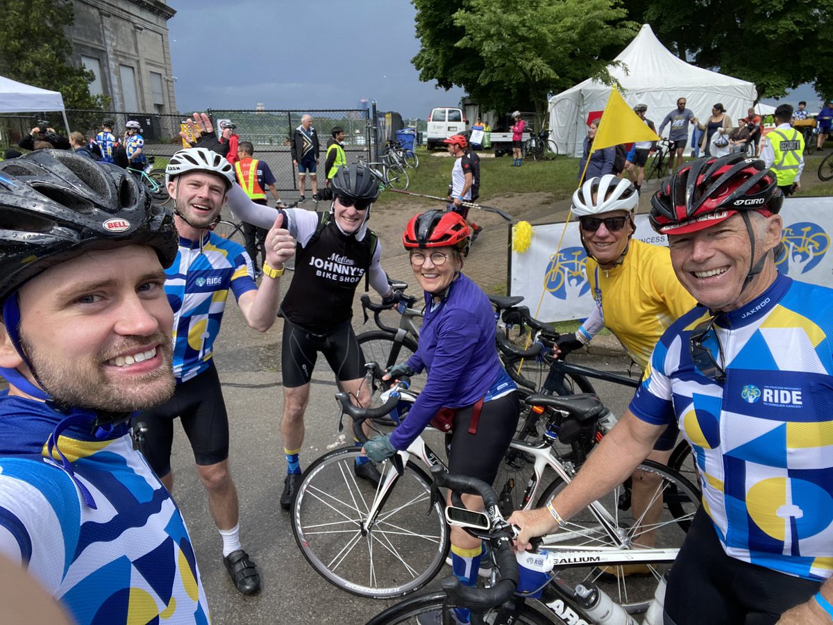 JordanCFox's tweet image. 230km later, some rain, some high winds, some hail, some tears at the finish. That’s a successful first #ride2conquer for Team Dana 🦊 💪🏼 @thePMCF