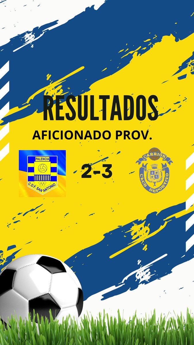 CDF_SANANTONIO's tweet photo. Derrota de nuestro Aficionado Provincial en el último partido de la temporada ante el @cdcarrion 
Nos despedimos de la temporada en la que hemos tenido muchos altibajos. https://t.co/MOd7mF37rJ