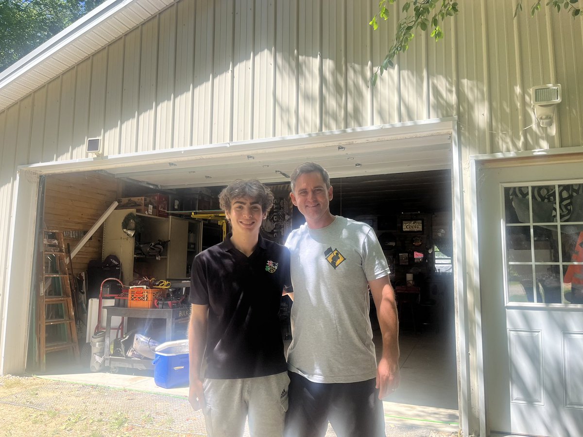Senior Grad Party Celebrations! Two future track stars heading to GVSU who ran track and also played ⚾️ at WO on the left and our most improved player on the right! Bright futures for all three! Congrats Desmond, Demarcus &amp; Keeton!  Go spread your wings!  ❤️WO⚾️!