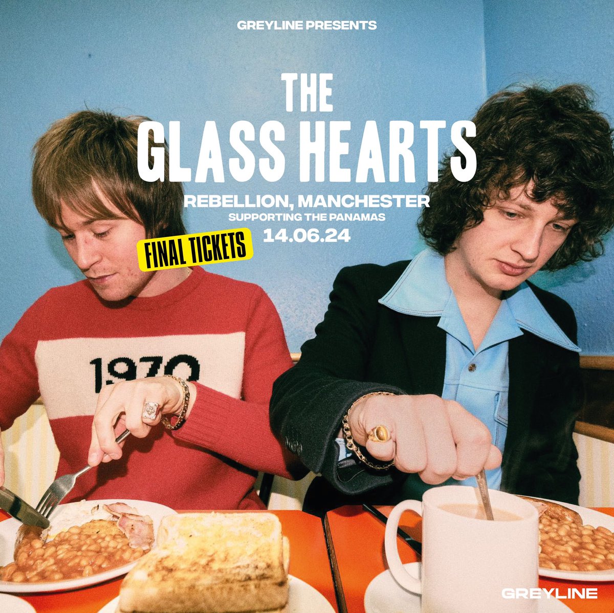 The Glass Hearts (@theglassheartsb) on Twitter photo Not long now until our show with <a href="/ThePanamasBand/">The Panamas</a> , final tickets left from the link below.
linktr.ee/TheGlassHearts⦠Not long now until our show with <a href="/ThePanamasBand/">The Panamas</a> , final tickets left from the link below.
linktr.ee/TheGlassHeartsā¦