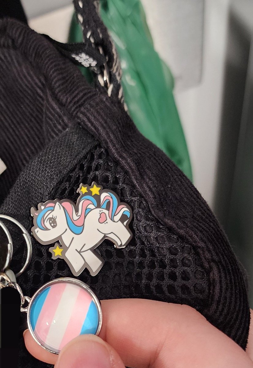 computerscanfly's tweet image. My manager got me cute lil things for pride month! 🥺