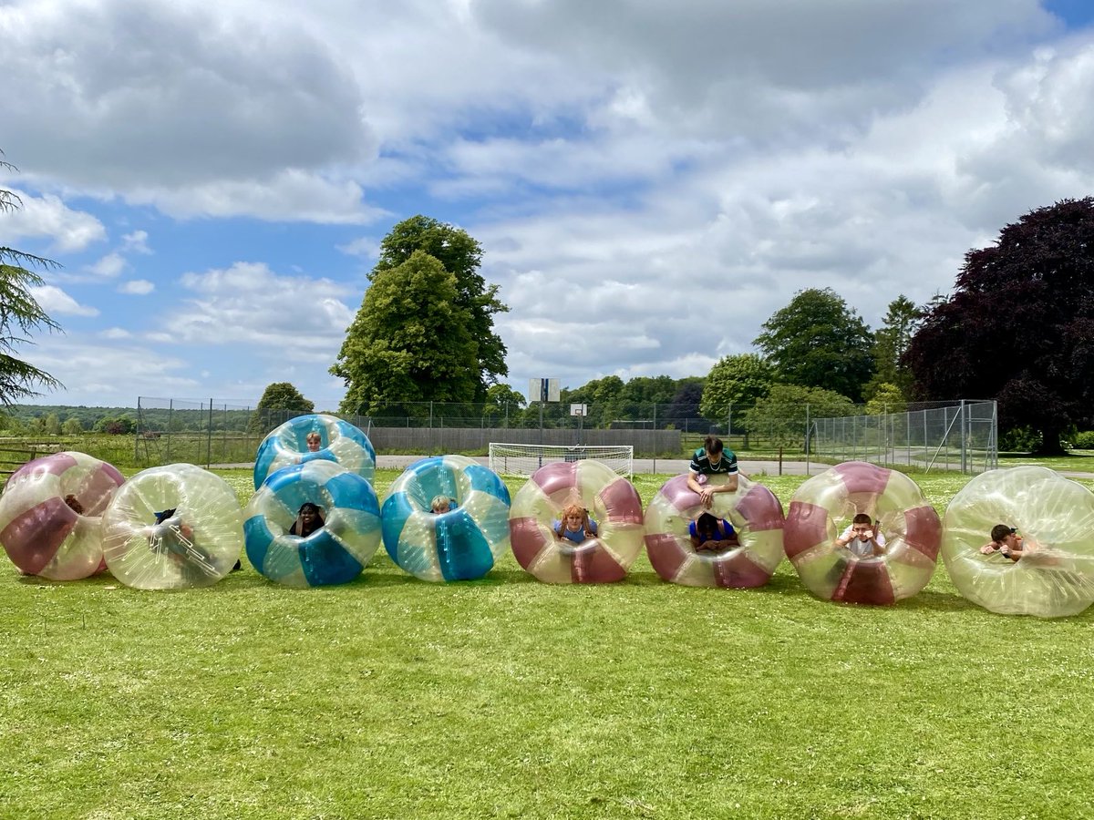 Mayhem in the Kingweston garden!! 🫧 ⚽️