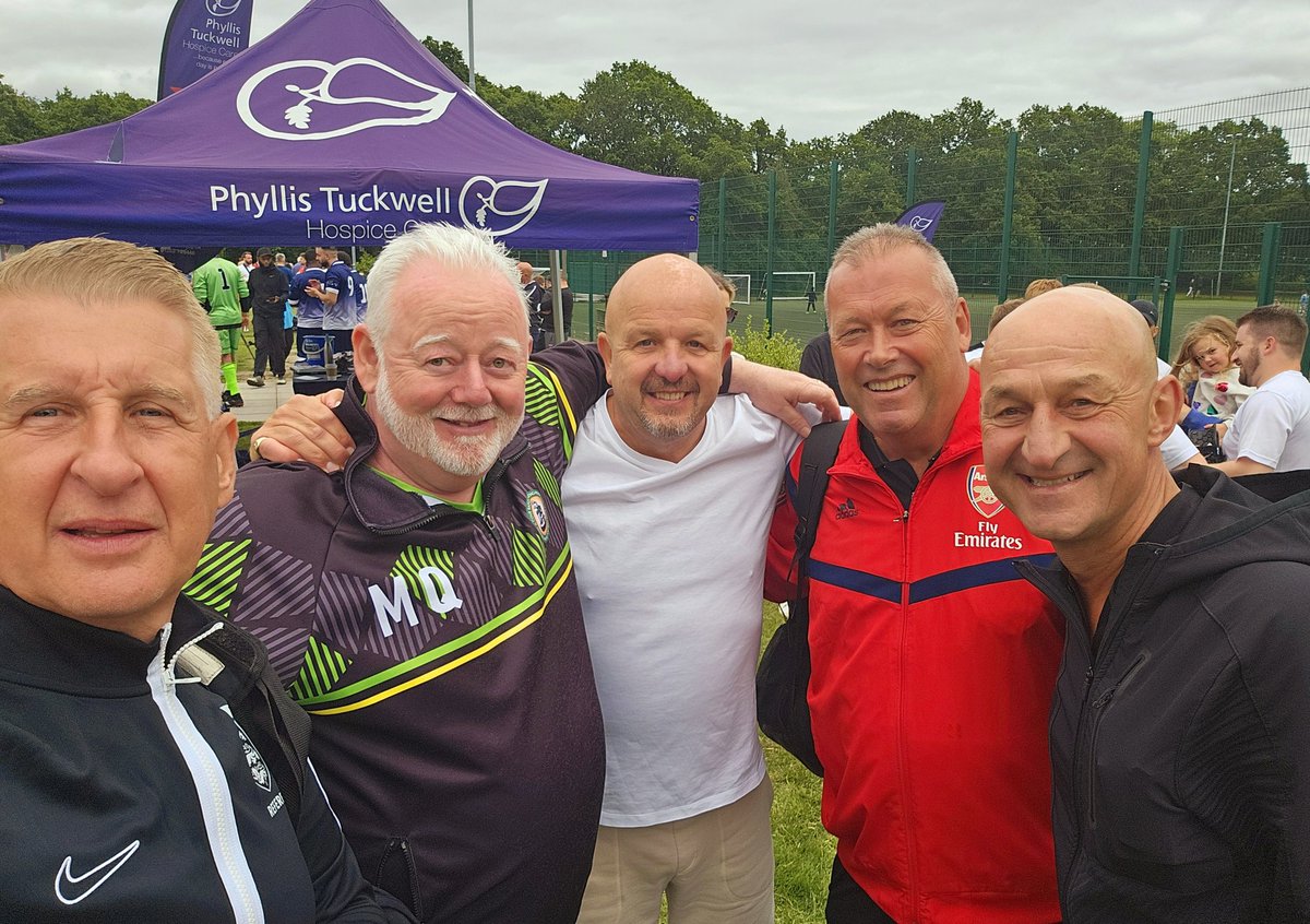 Andy Kowalski (@daddytheref) on Twitter photo Amazing generosity from all that took part in today's charity tournament in aid of the Phyllis Tuckwell hospice.
Over £8500 was raised.
<a href="/PTHospice/">Phyllis Tuckwell</a> <a href="/mickquinn1089/">Mick Quinn</a> <a href="/HiSpeedServices/">Hi Speed Services</a>
Special mention to Mr Ian Dawkins, who put this together. Amazing generosity from all that took part in today's charity tournament in aid of the Phyllis Tuckwell hospice.
Over £8500 was raised.
<a href="/PTHospice/">Phyllis Tuckwell</a> <a href="/mickquinn1089/">Mick Quinn</a> <a href="/HiSpeedServices/">Hi Speed Services</a>
Special mention to Mr Ian Dawkins, who put this together.
