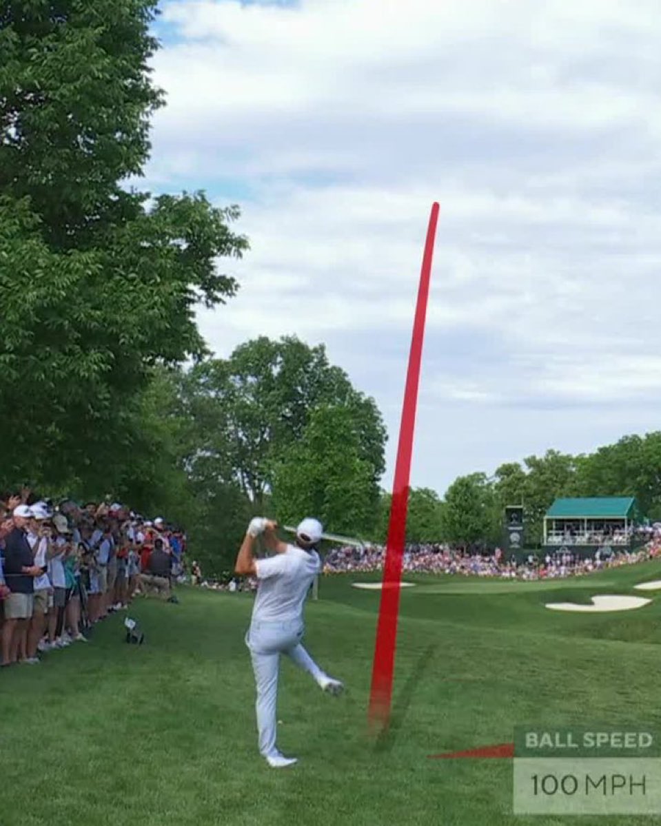 PGATUOR's tweet photo. Golf instructors: “You have to keep your feet stable in order to be a great ball striker.”

#1 Player in the world: https://t.co/0OWOLjejYE