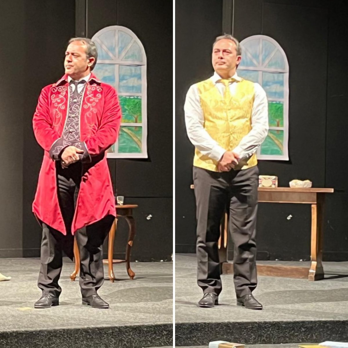 fplomitallo's tweet photo. #limportanzadichiamarsiernesto     #algernonmoncrieff (#ernestworthing in campagna) #oscarwilde #parentsacademy #scuolareginamundi #francescoplomitallo #milano #teatro #05giugno2024 https://t.co/I9eERXKTlc
