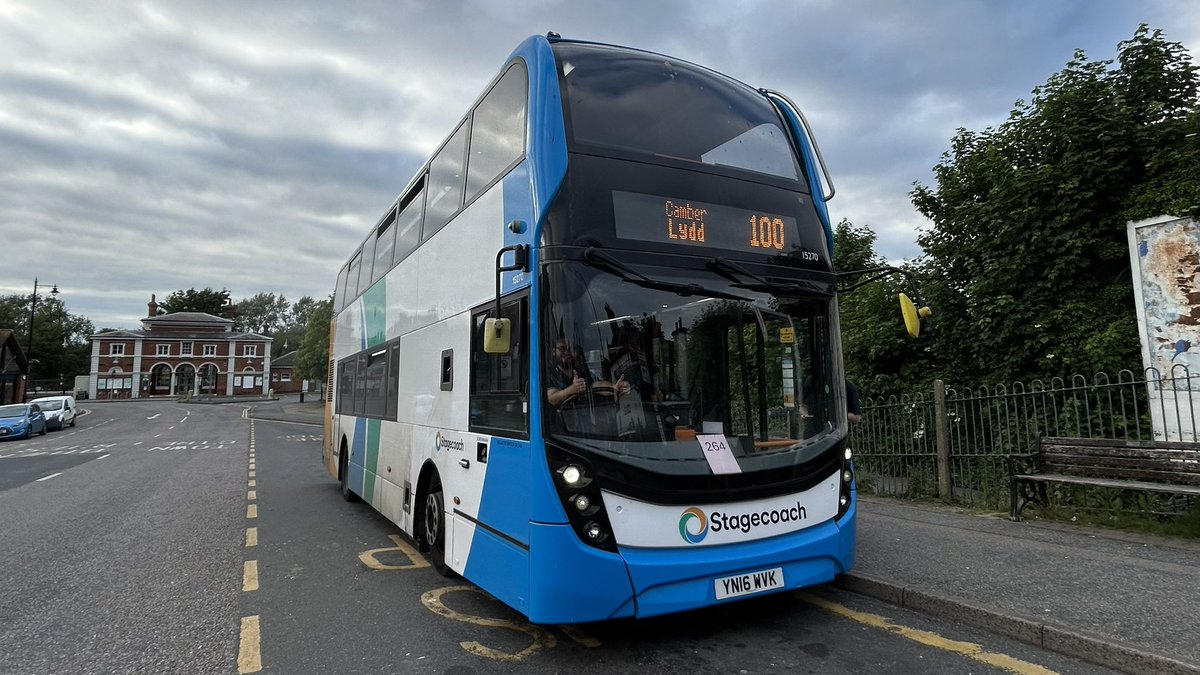 15270 (YN16 WVK) can be seen at Rye Station whilst on the last 100 of the day to Camber &amp; Lydd with a very happy <a href="/AlexF745/">Alex Fairweather</a> driving!