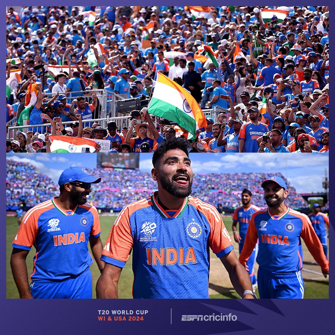 New York treated to an #INDvPAK classic 👌