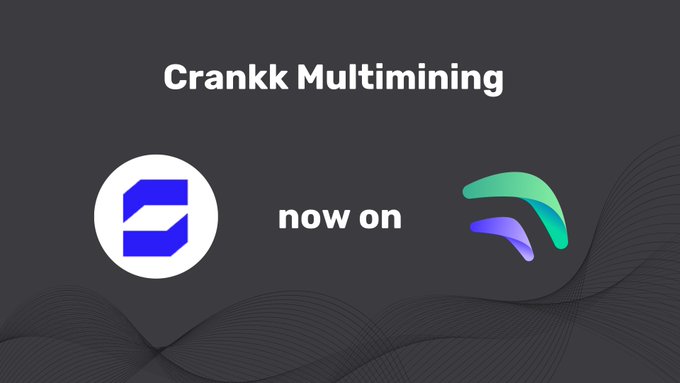 crankk_TR's tweet image. Crankk added
@Filecoin
to the One-Click Multimining!  Giveaway Alert!  Follow these steps to win one of three Crankk Software Licenses:  dashboard.crankk.io/?ref=C_HOTSPOT
1. Like this post ❤️2. Retweet 📷3. Quote the post with these three hashtags: 
#CRANKK #Filecoin #MULTIMINING