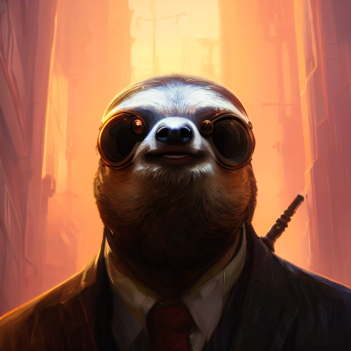 mrcodemachine's tweet photo. 🌙Good Night Sloth😴Buenas Noches😴 Gute Nacht😴 Bonne nuit😴 おやすみなさい😴 晚安 😴 تصبح على خير😴 शुभ रात्रि 😴 안녕히 주무세요 😴 Спокойной ночи😴 א גוטע נאכט 😴 Надобраніч, 
#DigitalArt #Dailys #StableNFT https://t.co/dcqsxGyCXg