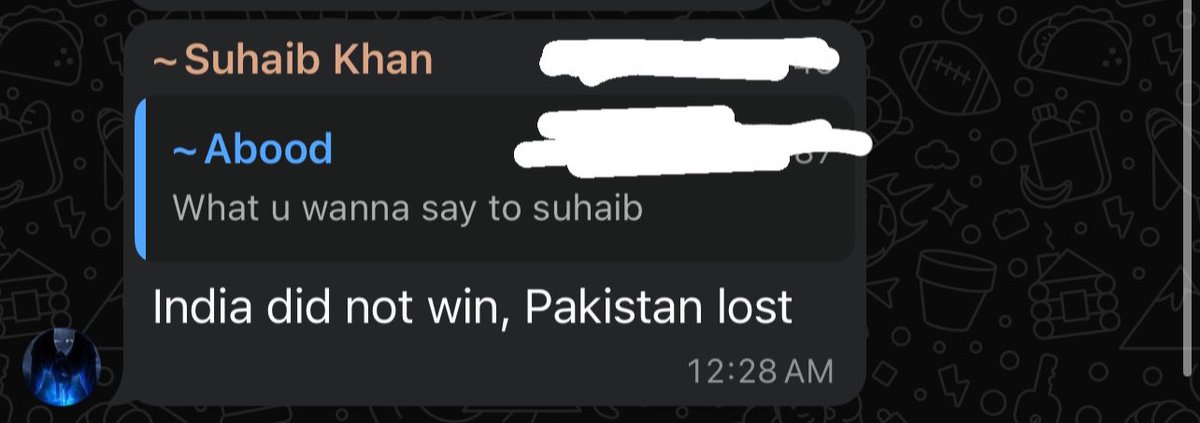 These Pak fans dont go to cave even if the loose 🤣 

The arrogance 

#t20USA