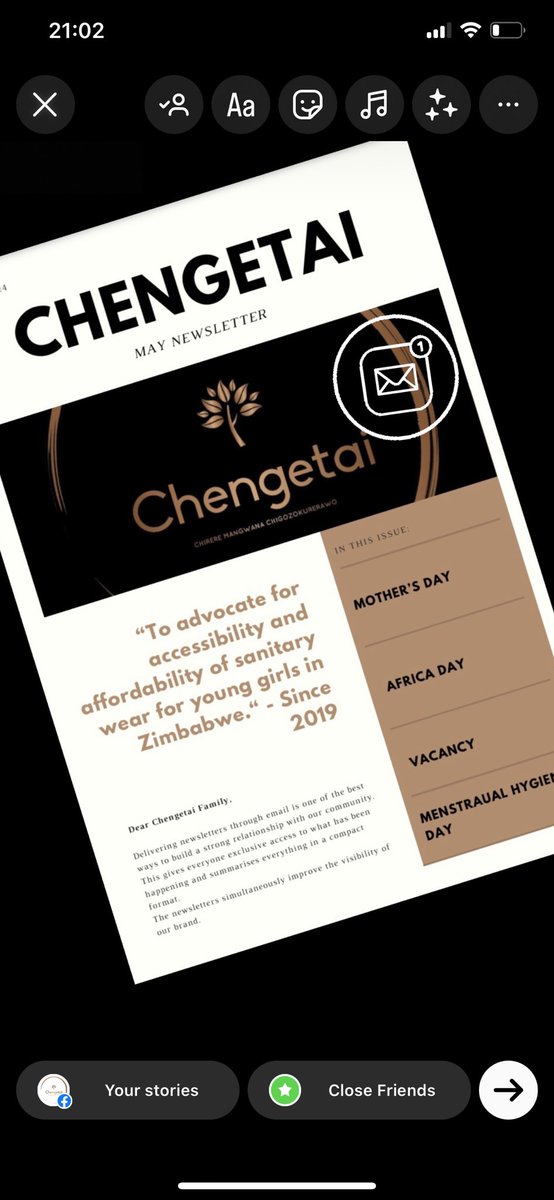 Chengetai27's tweet photo. Dear Chengetai Family 💛

Our goal is to keep you all Up to date with what is happening at all times. We email out monthly Newsletters incase something was missed. 

We are trying to keep you updated as efficiently as possible. https://t.co/b5xUlSzXtz