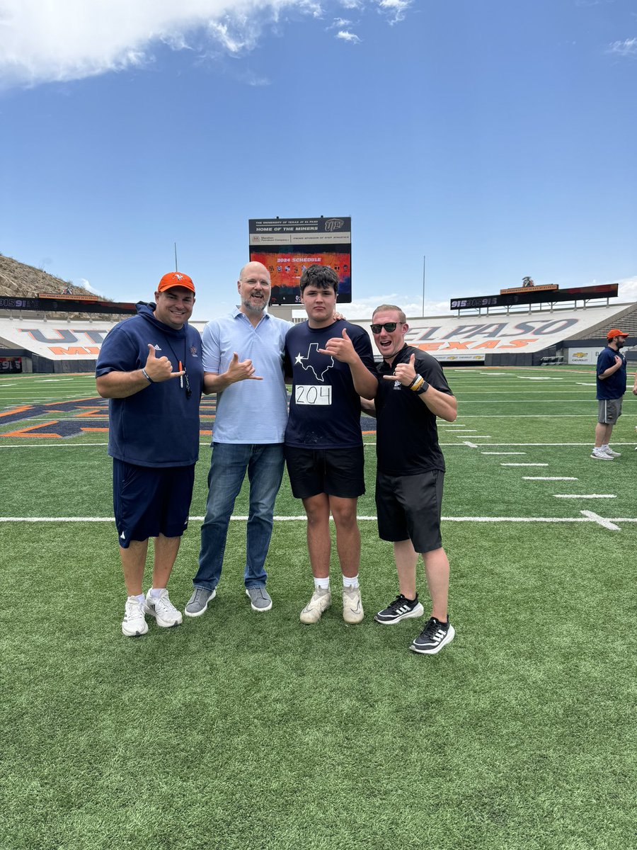 mason parrish (@masonparrish71) on Twitter photo After a great camp with <a href="/UTEPFB/">UTEP Football</a> absolutely blessed to announce I have earned a PWO. Thank you <a href="/CoachStanchek/">Ryan Stanchek</a> and <a href="/CoachSWUTEP/">Scotty Walden</a> for hosting an awesome camp. Can’t wait to come back to the 915 After a great camp with <a href="/UTEPFB/">UTEP Football</a> absolutely blessed to announce I have earned a PWO. Thank you <a href="/CoachStanchek/">Ryan Stanchek</a> and <a href="/CoachSWUTEP/">Scotty Walden</a> for hosting an awesome camp. Can’t wait to come back to the 915