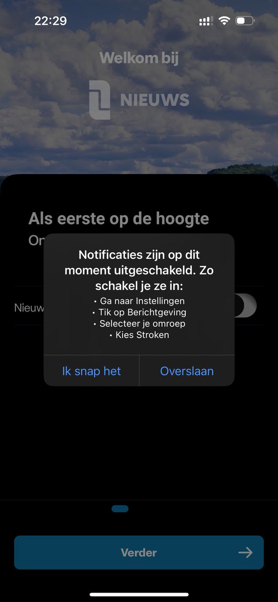DonDidier's tweet photo. hey @l1_nieuws waarom moet elke keer als ik jullie iPhone-app open aangeven dat ik geen meldingen wil ontvangen 🤨 https://t.co/CPT6rVBWVM