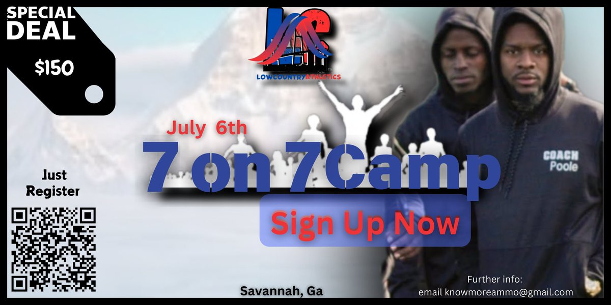 JrLeagueSports's tweet photo. We  just trying to give every city a chance to own their own.
City Of Savannah you are up!

At your city's sports complex!
All high schools in the surrounding area are welcomed! https://t.co/8mZJ4puMC4