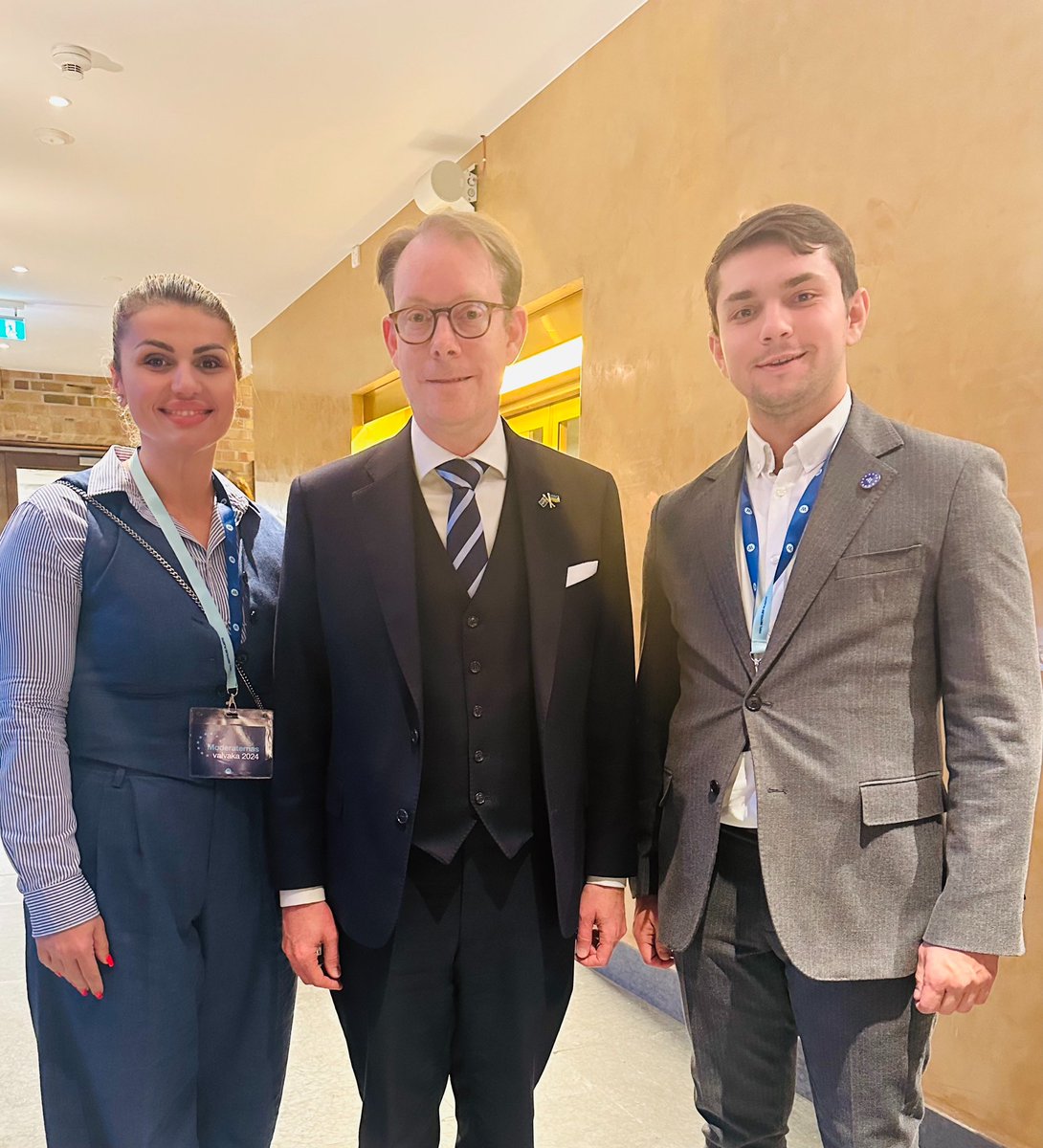 Short meeting with Swedish MFA,<a href="/TobiasBillstrom/">Tobias Billström</a>