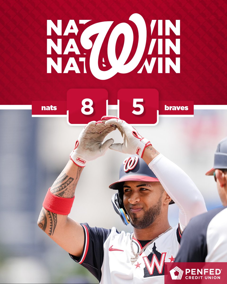 Nationals's tweet photo. atL https://t.co/xfXfnDizlC
