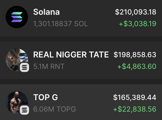 Who has $0 in their wallet?

Drop $SOL wallet &amp; i'll change that 😉

Sending some $RNT &amp; $TOPG 🎁