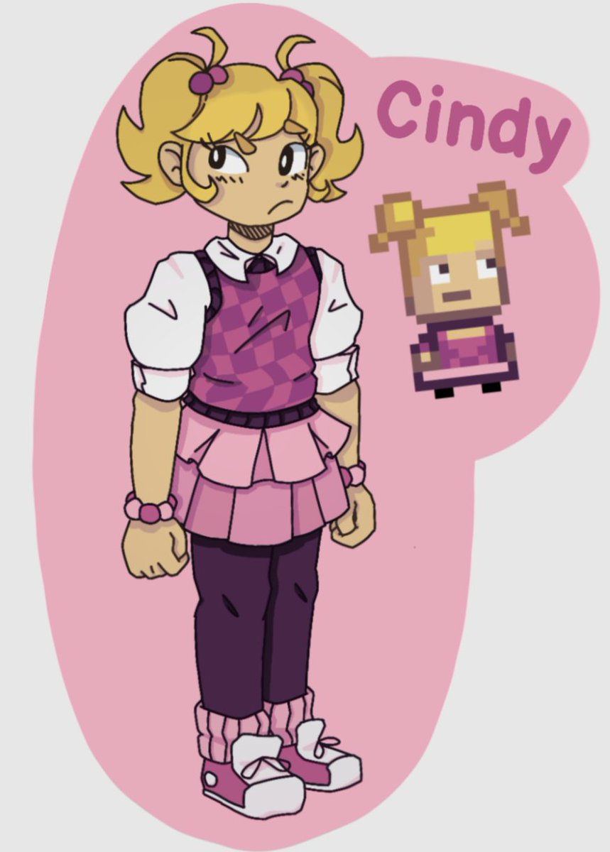 KindergarGame Decited to draw Cindy (bc she's my fav :3) also