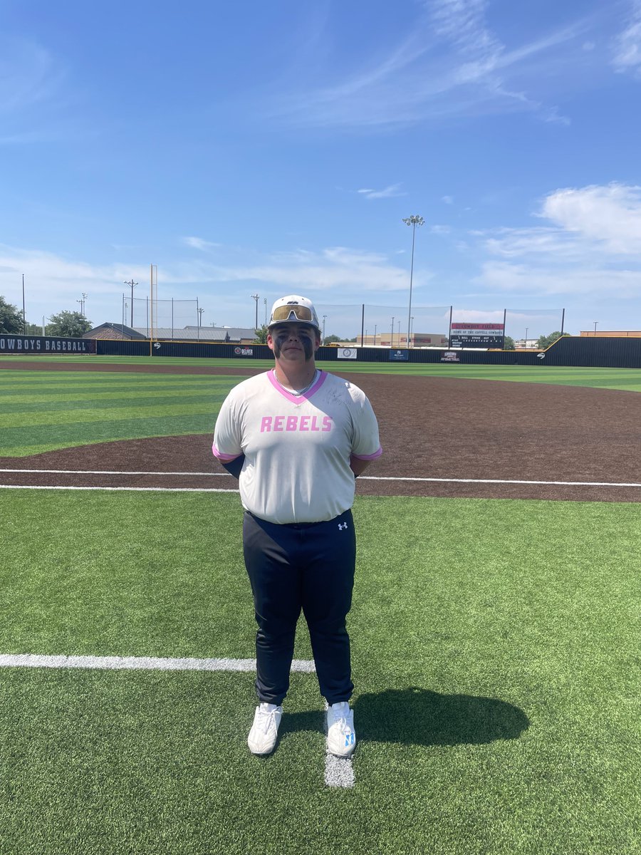 FiveToolTexas's tweet photo. F: @WylieRebels 8, Cooperstown Cobras 17U/16U White Bolton 0
PoG: @RiddickMcClell1 5 IP, 7K, H, 0 ER | 1-2, 2B, RBI 
Hitter: @Justin3hill 2-3, 3B, 3 RBI https://t.co/rZAMGoqHW8