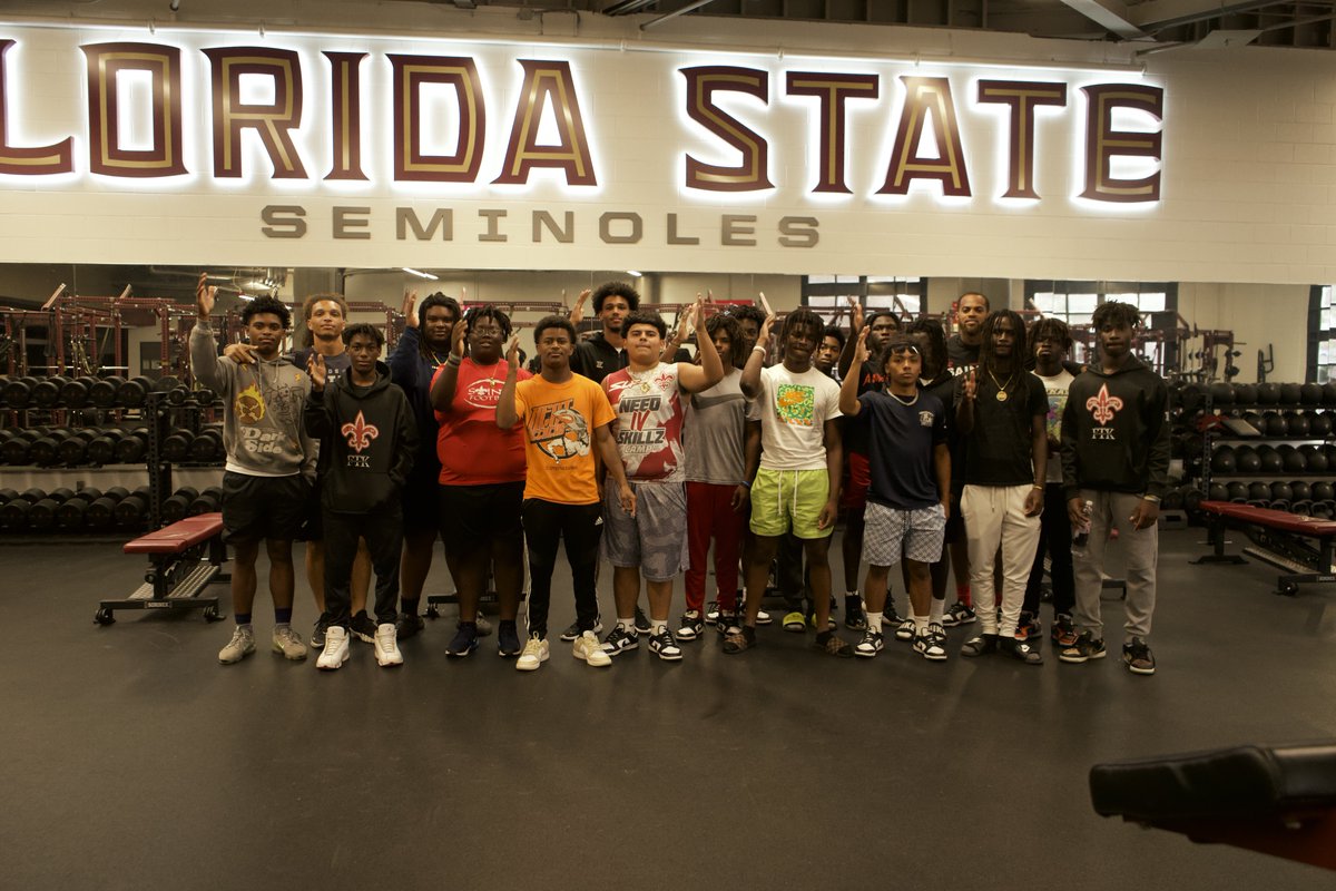 West Palm Beach Christian Academy Saints (@wpbcasaints) on Twitter photo Huge shout out to <a href="/FSUFootball/">FSU Football</a> & <a href="/ChuckCantor/">Chuck Cantor</a> for having us and allowing us to tour the facilities & educating our boys on the importance of academics. Can’t wait to see what the future holds. Looking forward to being back in Doak very soon. ⚜️❤️🙏🏾🏟️ <a href="/CoachEPoole/">Eddie Poole</a> @Popi1k_ Huge shout out to <a href="/FSUFootball/">FSU Football</a> & <a href="/ChuckCantor/">Chuck Cantor</a> for having us and allowing us to tour the facilities & educating our boys on the importance of academics. Can’t wait to see what the future holds. Looking forward to being back in Doak very soon. ⚜️❤️🙏🏾🏟️ <a href="/CoachEPoole/">Eddie Poole</a> @Popi1k_