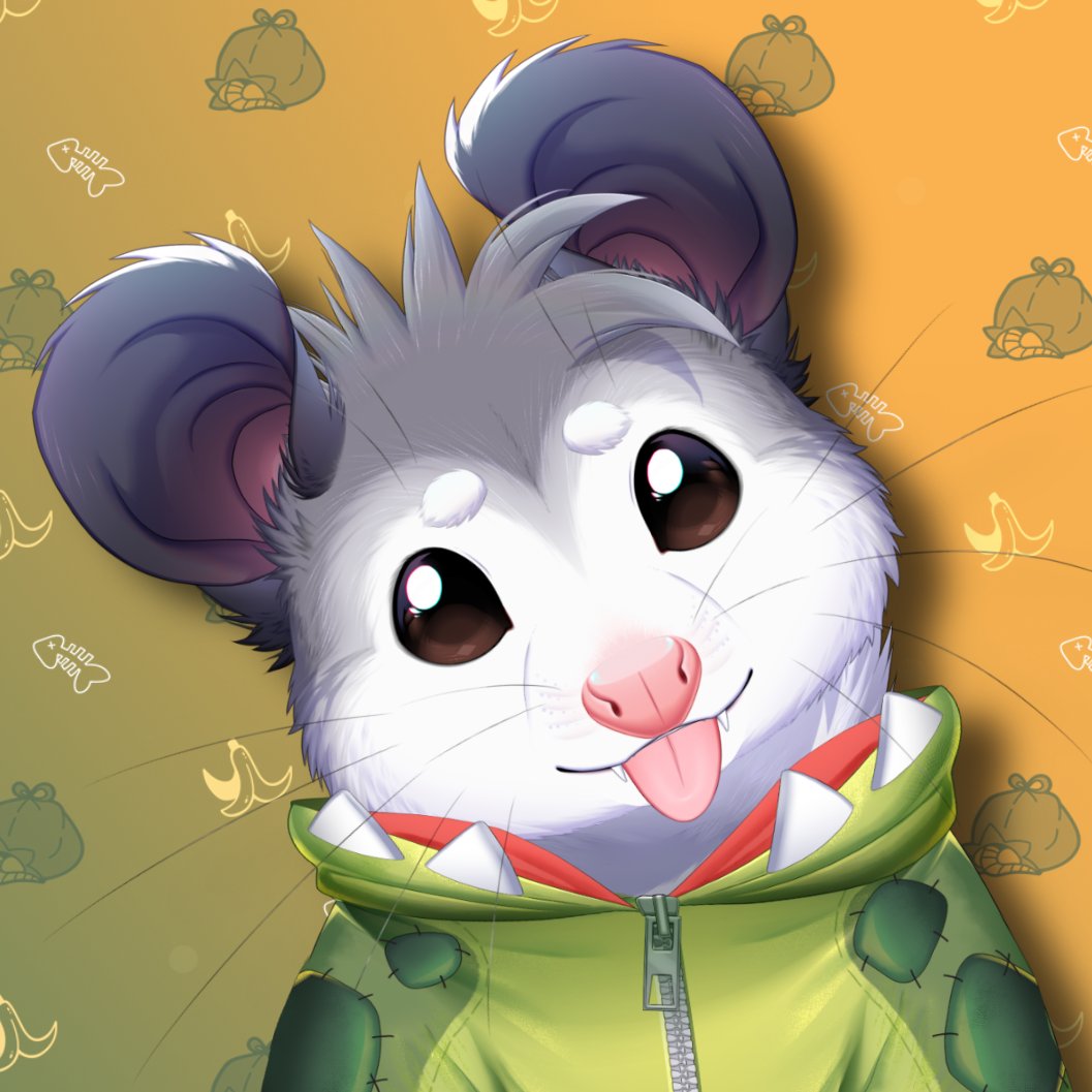 AwsmPwsm 🗑️✨ (Opossum Vtuber) tweet media