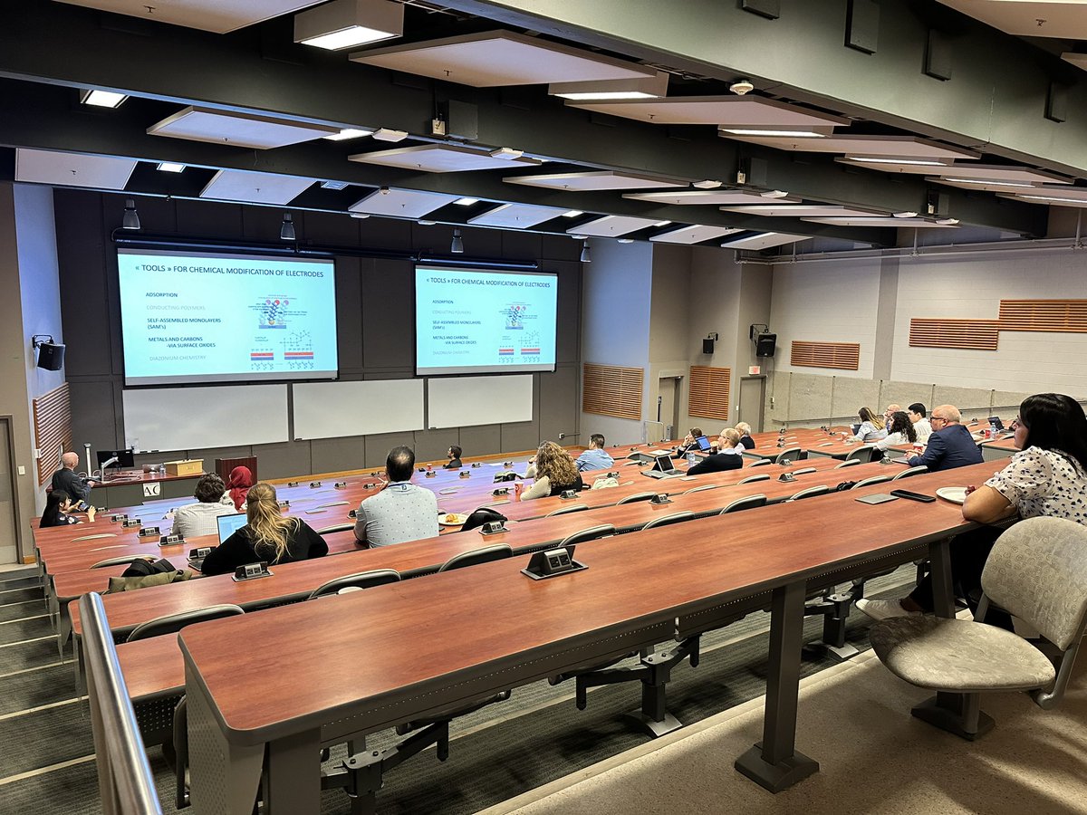 LBES_UofM's tweet photo. It was wonderful to attend the 2024 ECS Canadian Section Meeting at #UManitoba this year in honour of Prof. Dr. Daniel Belanger organized by Dr. Christian Kuss. Thanks goes to all the volunteers and invited speakers! https://t.co/QXQac3QqIc
