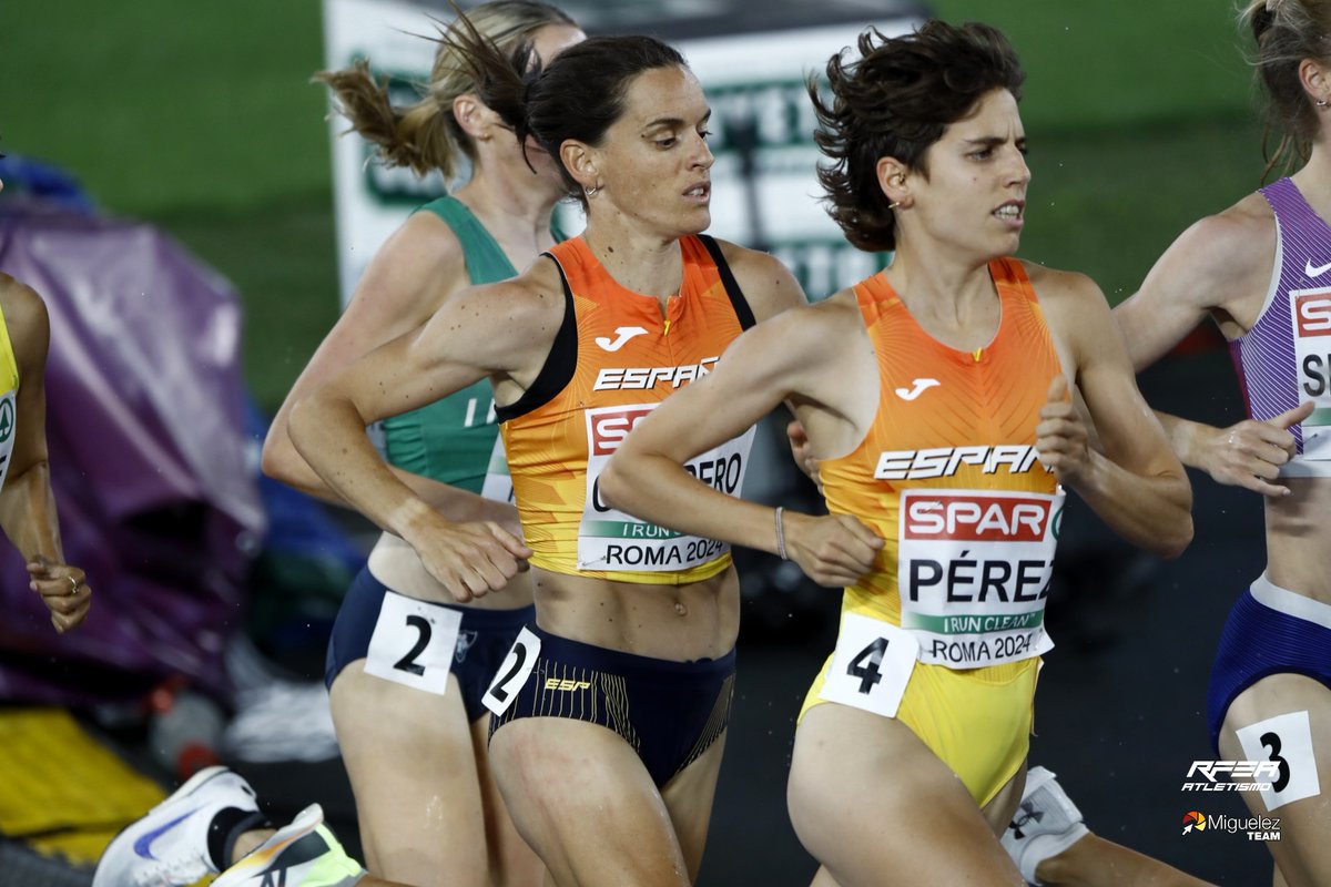 ALUCINANTE FINAL de 1500 m 🚺 <a href="/earoma2024/">Roma2024 European Athletics Championships</a>

Con una recta final maravillosa de las dos 🇪🇸 que nos hizo soñar unos instantes

4ª <a href="/estherrguerrero/">Esther Guerrero</a> ⏱️ 4:06.03
6ª <a href="/martapm93/">Marta Pérez</a> ⏱️ 4:06.32

👏👏👏

#EspañaAtletismo #PasiónPorCompetir 

📺 <a href="/teledeporte/">Teledeporte</a> 
📊 bit.ly/3Vg4BzX