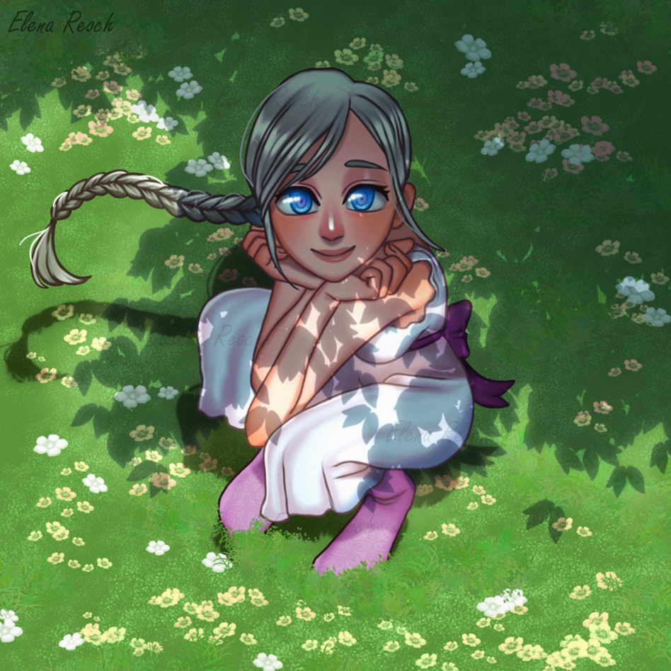 Mi querida Gwendolyn 🩶💜