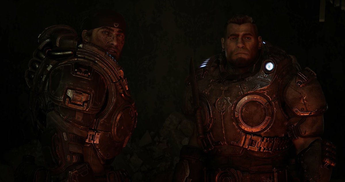 XBOXChile's tweet photo. Marcus y Dom juntos de nuevo. Ese es el post. https://t.co/kIZ8eKi3MR