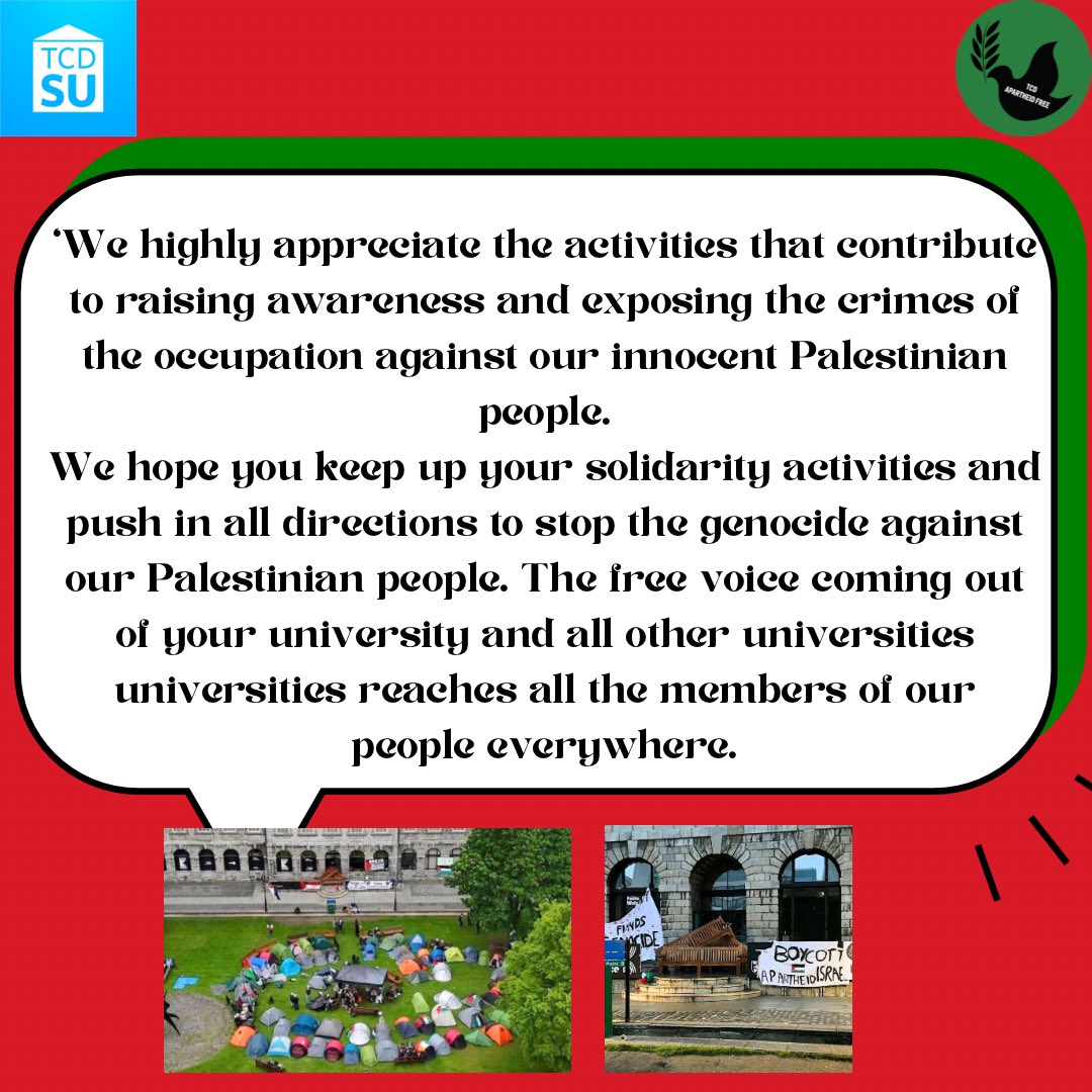 Trinity BDS Campaign 🇵🇸 tweet media