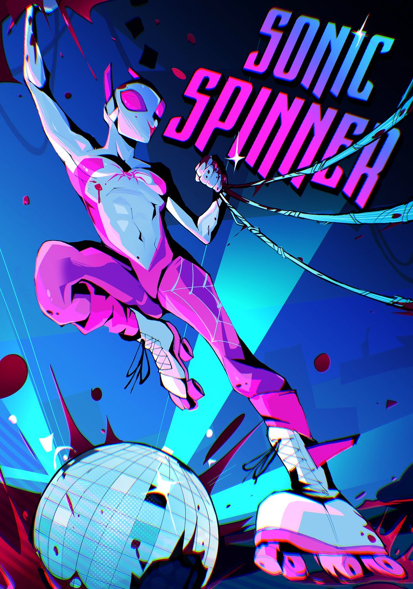 Sonic Spinner cover 😝 thinking of developing a little thing for her